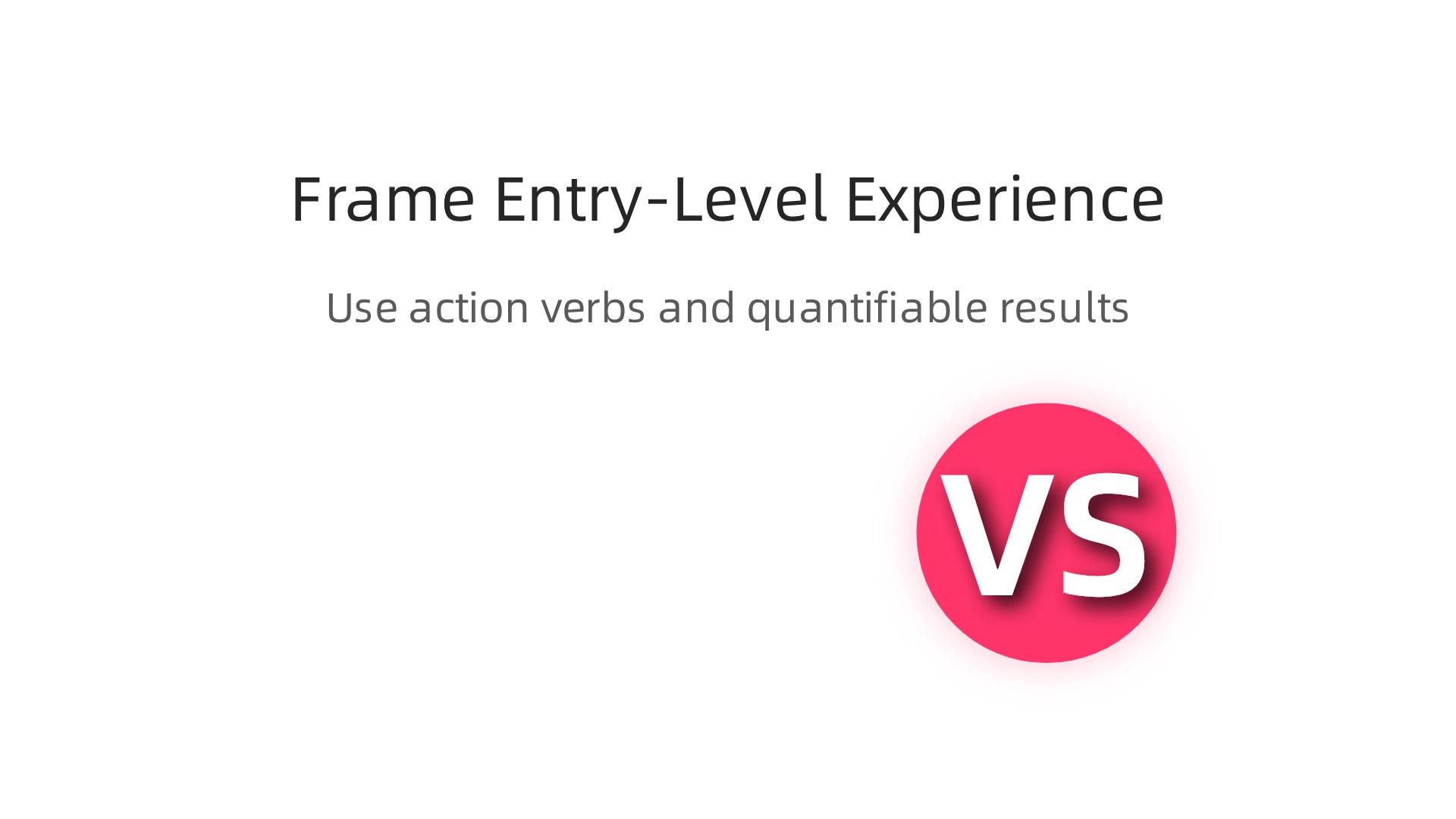 Transform your entry-level job duties into impactful sales achievements on your resume using powerful action verbs and quantifiable results.
