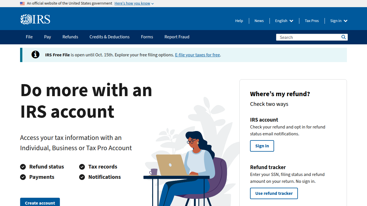 The official website of the Internal Revenue Service (IRS), a vital resource for understanding tax obligations for overseas freelance closers.